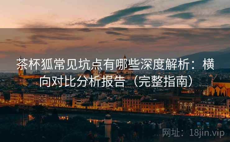 茶杯狐常见坑点有哪些深度解析：横向对比分析报告（完整指南）